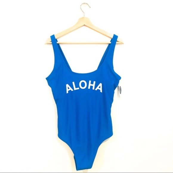 old navy aloha swimsuit